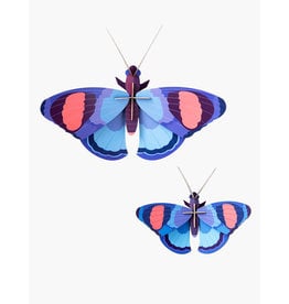 Studio Roof Butterflies | Vlinders - Deluxe Peacock - Set van 2 - Extra Large
