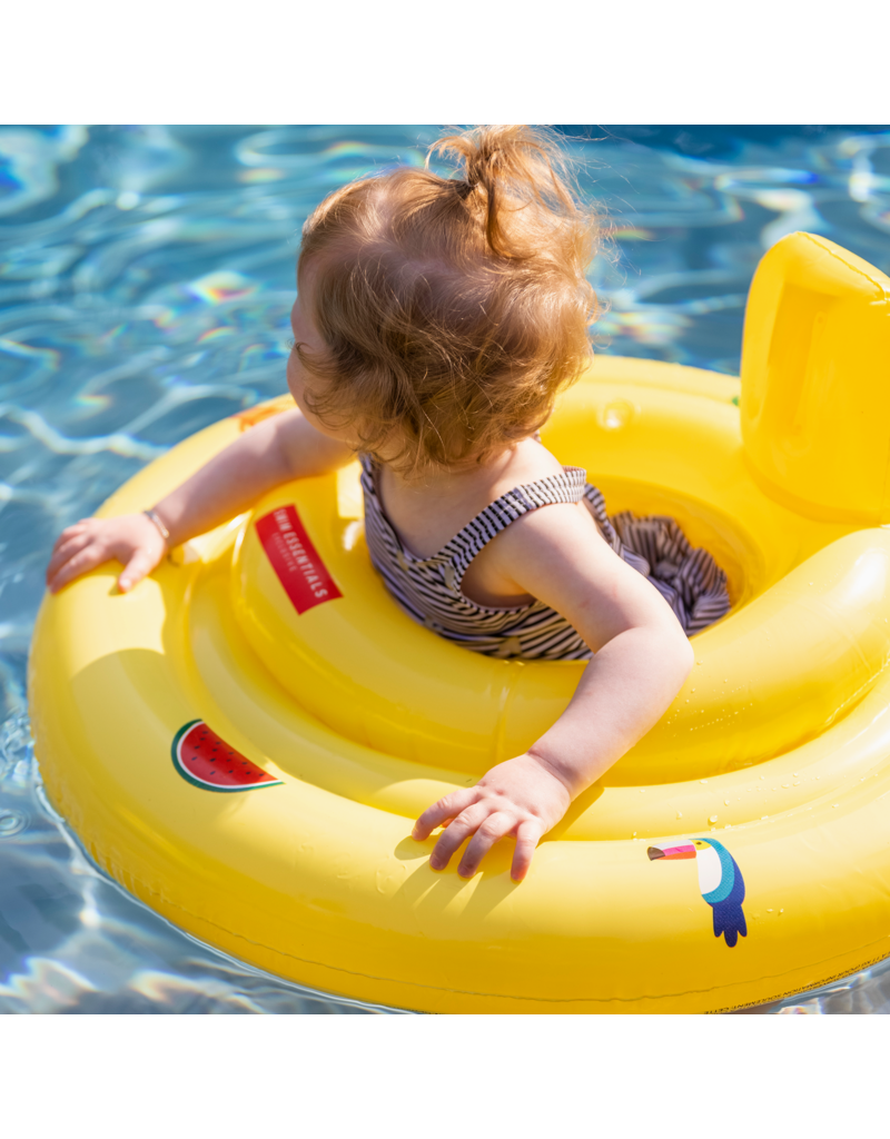 Swim Essentials Baby Float Geel 0-1 jaar