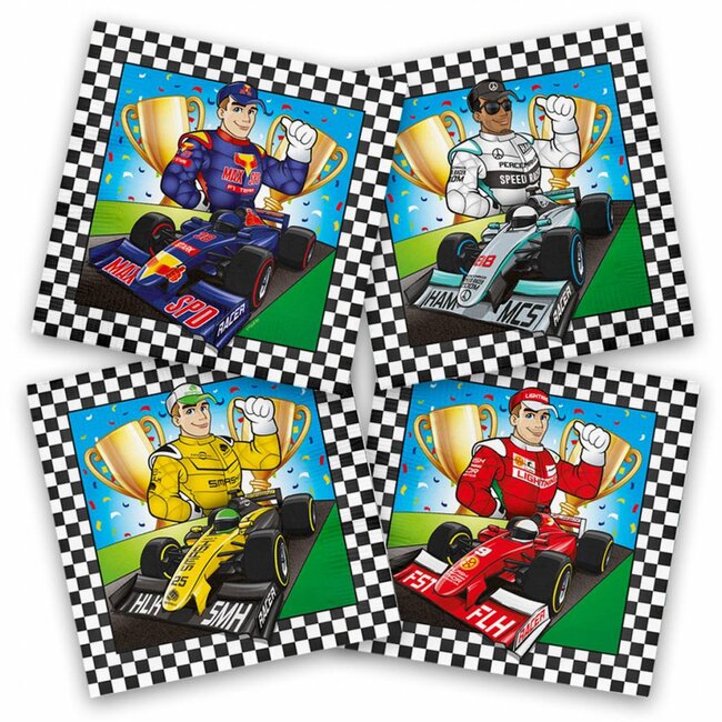Formule 1 servetten