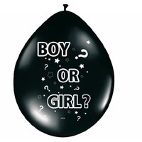 Gender Reveal ballonnen - 30cm - 8 stuks