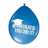 Ballonnen "Congrats You Did It"