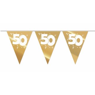 Haza-Witbaard Vlaggenlijn Goud 50 - 10 meter