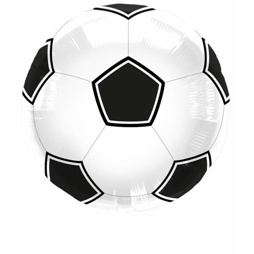 Folieballon Voetbal - 45cm 