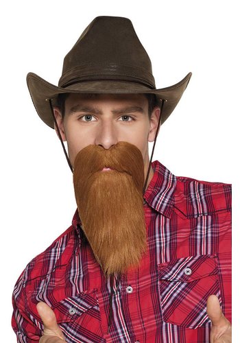 Cowboy Baard Bruin 