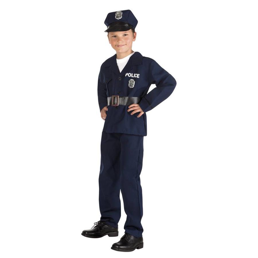 Junior Politie kostuum 4 Delig-1