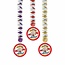 Folat Abraham Rainbow hangdecoratie - 3 stuks