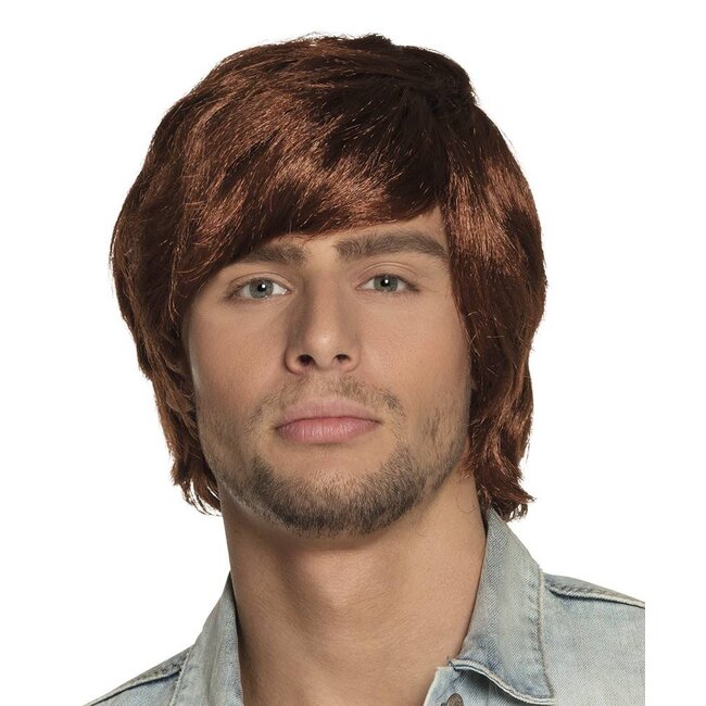 Pruik Tyler - 4 kleuren