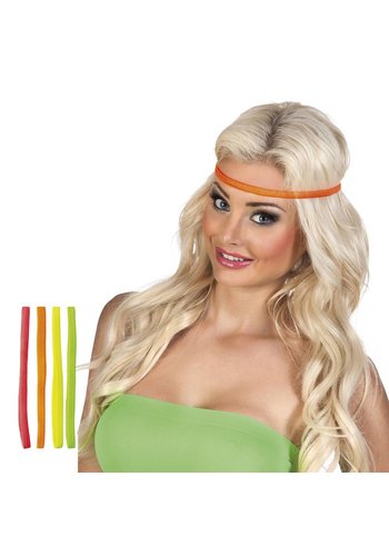 Neon Hoofdbandjes - 4 stuks 