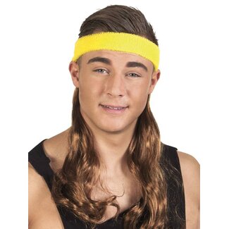 Boland Hoofdband met haar - Bruin