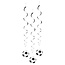 Boland Voetbal Swirl Decoratie - 3 stuks - 85cm