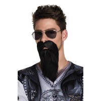 Biker Baard zwart