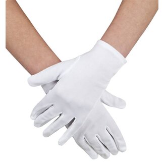 Handschoenen pols Basic - wit