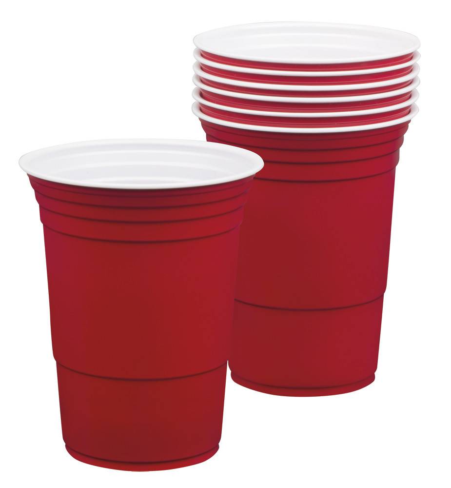USA Party American Red Cups 6 stuks - Zorg voor Party online feestartikelen en ballondecoraties