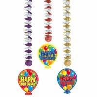 Balloons Hangdeco Happy Birthday