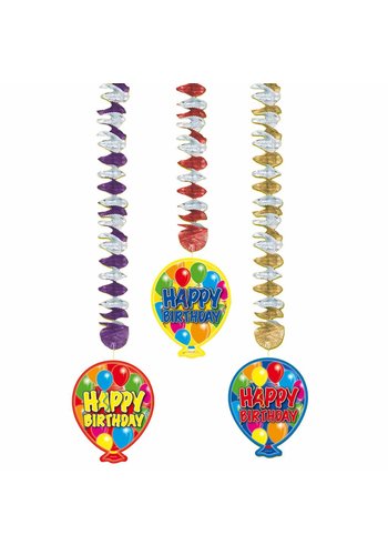 Balloons Hangdeco Happy Birthday 