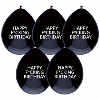 Unique Happy F*cking Birthday ballonnen