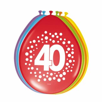 Folatex Happy Birthday Dots Ballonnen 40