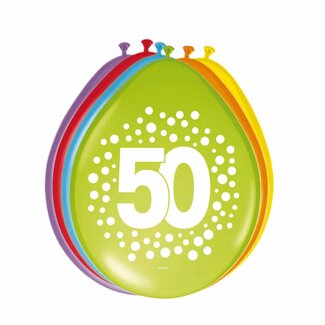Folatex Happy Birthday Dots Ballonnen 50