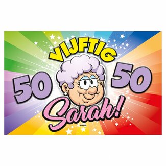 Folat Sarah Rainbow 3D deco 58x38cm