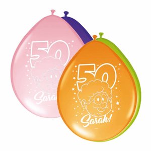 Folatex Sarah Rainbow ballonnen - 8 stuks