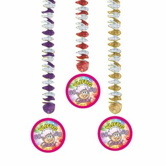 Folat Sarah Rainbow hangdecoratie - 3 stuks