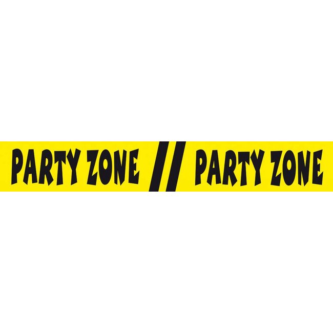 Afzet lint Party zone - 15 meter