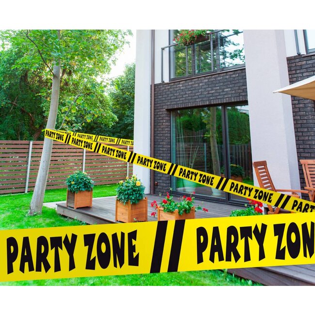 Afzet lint Party zone - 15 meter