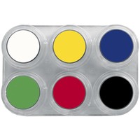 Palette Water Make-up - 6 kleuren
