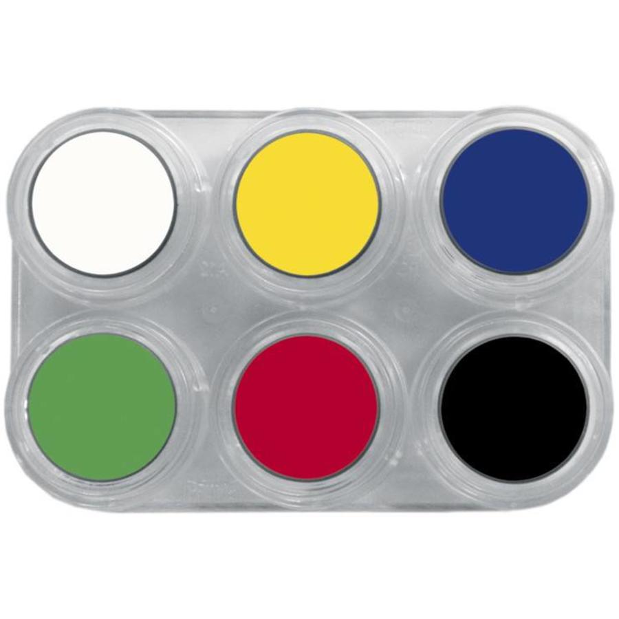 Palette Water Make-up - 6 kleuren-1