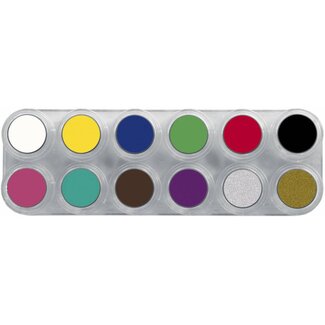 Grimas Palette A Water Make-up - 12 kleuren