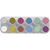 Grimas Palette Pearl Water Make-up - 12 kleuren