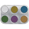 Grimas Palette Metallic Water Make-up - 6 kleuren