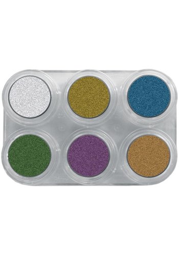 Palette Metallic Water Make-up - 6 kleuren 