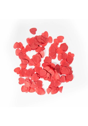 Confetti XL Hart rood 25mm - 14 gram 