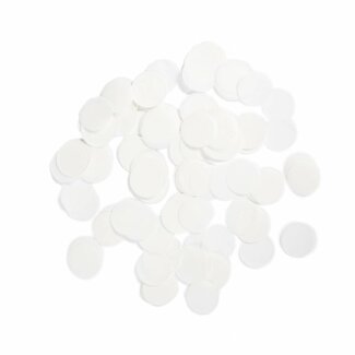 Confetti XL Wit 25mm - 14 gram