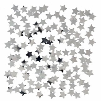 Globos Tafel Confetti Ster Zilver - 14 gram