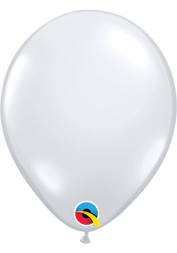Heliumballon Diamond Clear Jewel (28cm) 