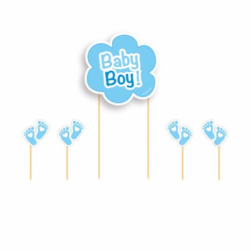 Cake Topper Baby Boy 