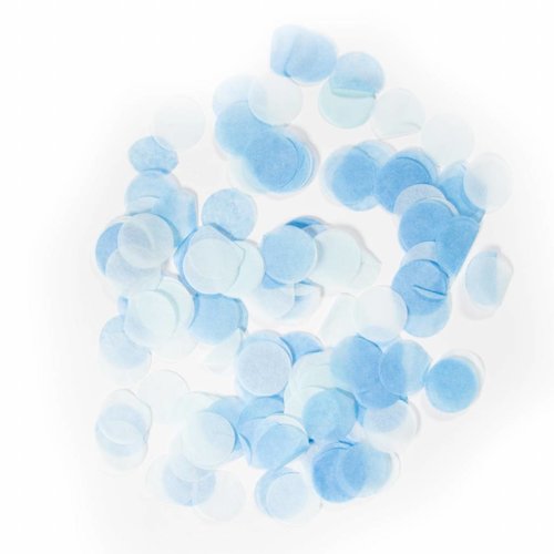 Confetti XL Licht Blauw 25mm - 14 gram 