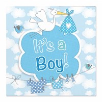 It's a Boy Servetten