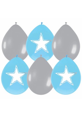 Little star ballonnen - 6 stuks 