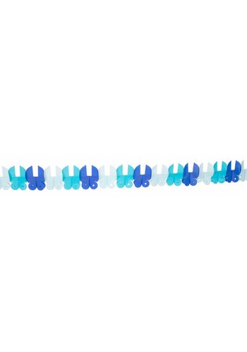 Slinger Kinderwagen blauw - 6 meter 