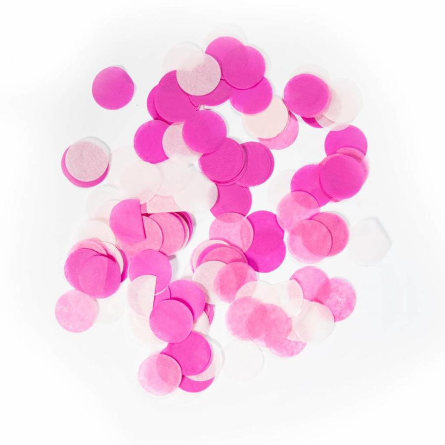 Confetti XL Licht Roze 25mm - 14 gram-1