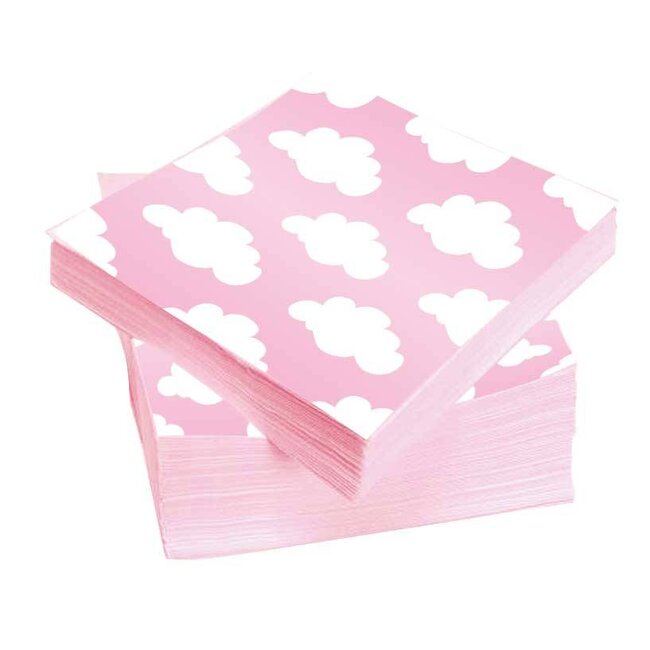 Little heart servetten 25x25cm - 20 stuks