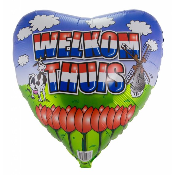 Folieballon Holland Welkom Thuis