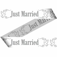 Love Doves Markeerlint Just Married - 15 meter