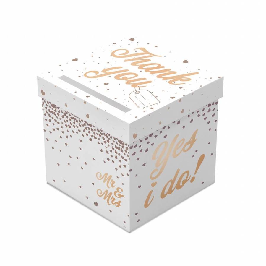 Rose Gold Gift Box Mr & Mrs-1