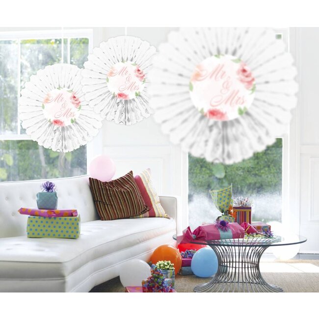 Wedding roses waaier