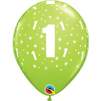 thumb-Helium Ballon 1 jaar (28cm)-3