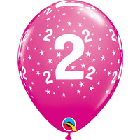 thumb-Helium Ballon 2 jaar (28cm)-4